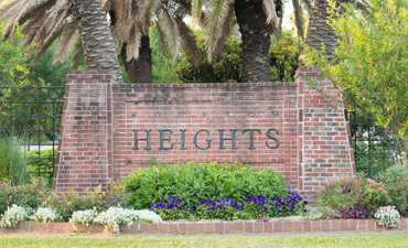 Heights Family Dentistry Sign